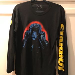 Weeknd long sleeve tee from urban outfitters